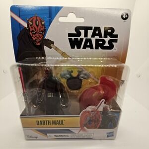 Star‎ Wars Darth Maul Action Figure Hasbro Disney 2024 Double-Bladed...